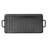 Pit Boss Cast Iron Rectangular Reversible Grill and Griddle Pan-41008425