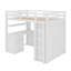 Lit mezzanine double avec tiroirs, bureau et garde-robe-1763245005
