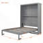Lit escamotable mural avec tablettes Murphy-1312363269