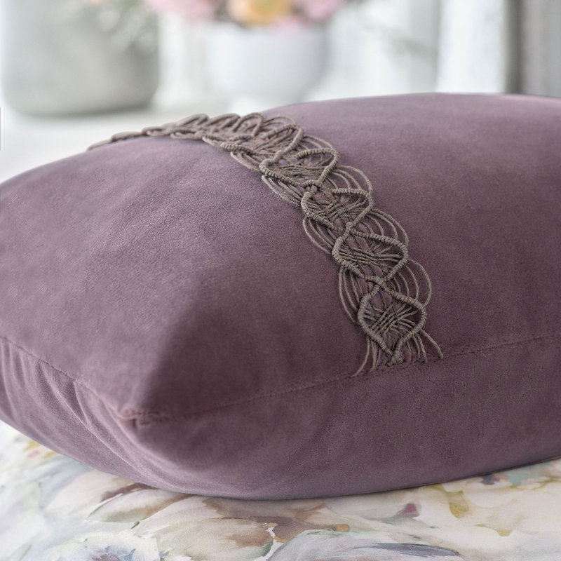 Andromeda Appliqued Throw Pillow