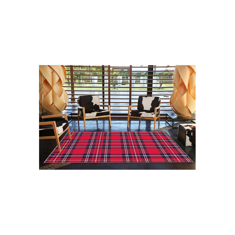 Tapis décoratif lavable à la machine Motif, Sous-tapis carré 3 pi 3 po inclus
