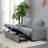Modern 3 In 1 Sleeper Sofa Couch Bed Pull Out Sofa Bed Convertible Loveseat Light  Sleeper Futon With 2 Pillows & Side Storage Pockets-23600690