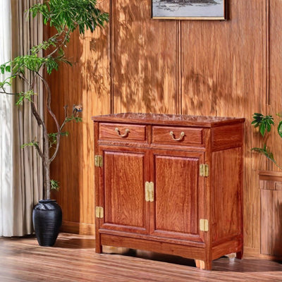 Buffet chinois en bois massif