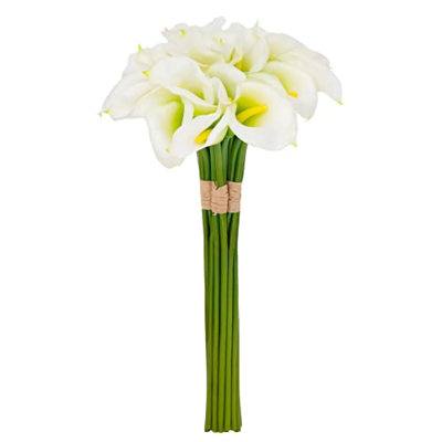 Calla Lily Bunches White Color - Pack Of 4