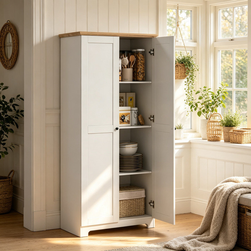 2 -Door Rectangle Accent Cabinet