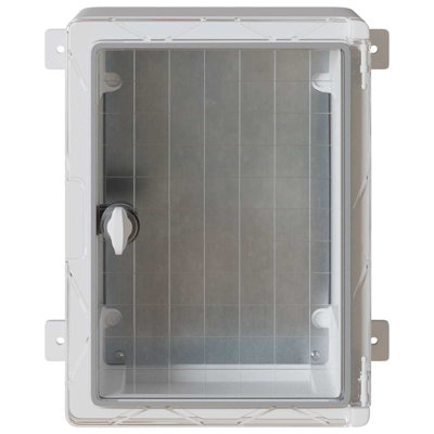 Control Cabinet Grey ABS Plastic Modern Workshop Tool Storage Organizer