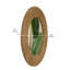 Miroir mural rond rond en chanvre naturel