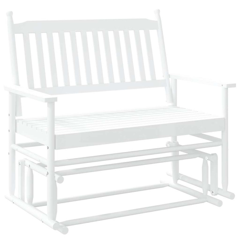 Abhigna Outdoor Bench, White