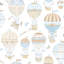 Just 4 Kids 2 Hot Air Balloons 33' L x 21" W Wallpaper Roll-60072493