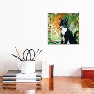 Stabatha (Art For A Stray Cat) by Lynnette Shelley - Wrapped Canvas Gallery-Wrapped Canvas Giclée