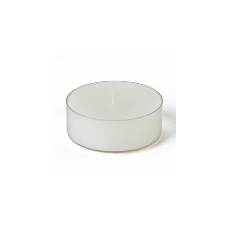 Très grande bougie chauffe-plat, Blanc, Ensemble de 12