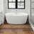MTI Solutions 2 57.25" Freestanding Air Bathtub-59341346