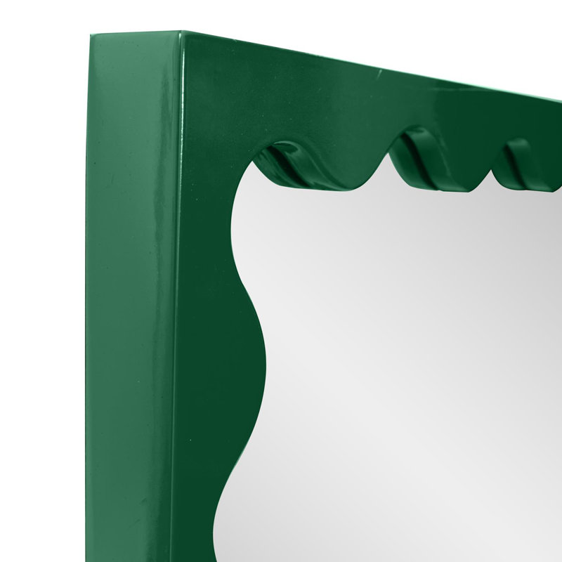 Ailee Rectangle Mirror, Hunter Green