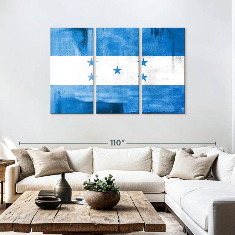 Borges Honduras, 48" H x 74" W