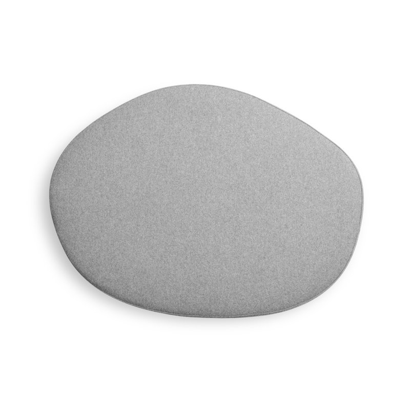 Swole Novelty Ottoman, Vesper Light Grey