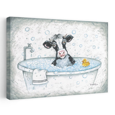 Vache de bain moussant