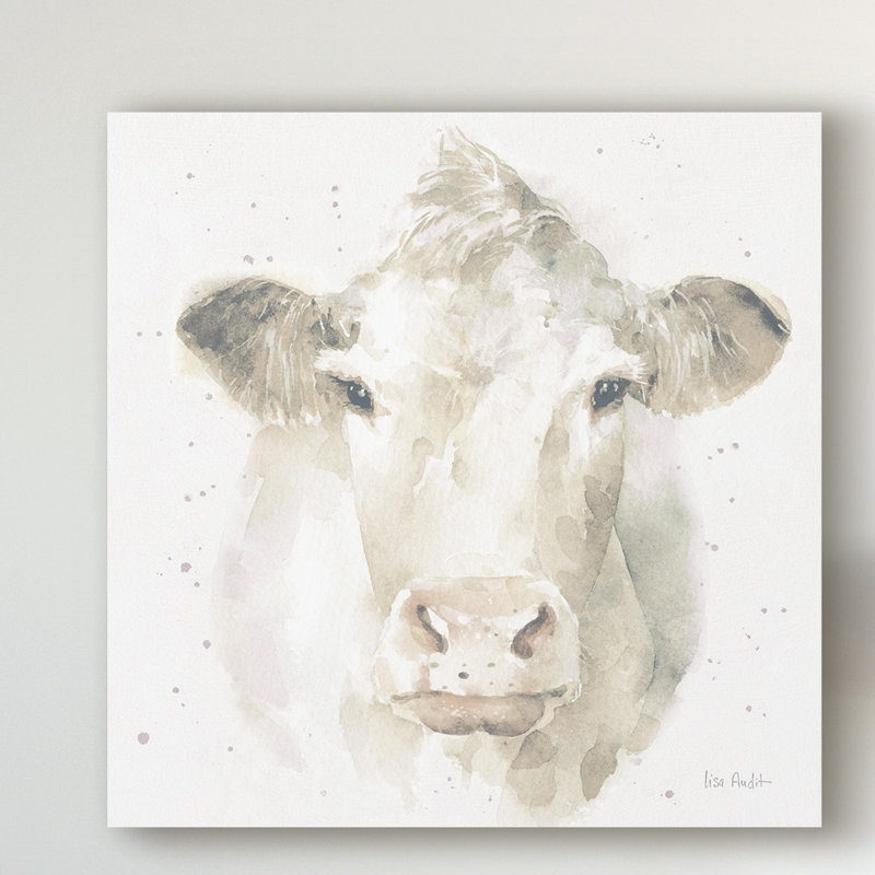 «Farm Friends II Neutral» par Lisa Audit, reproduction sur toile, H 18 po x l 18 po x P 2 po
