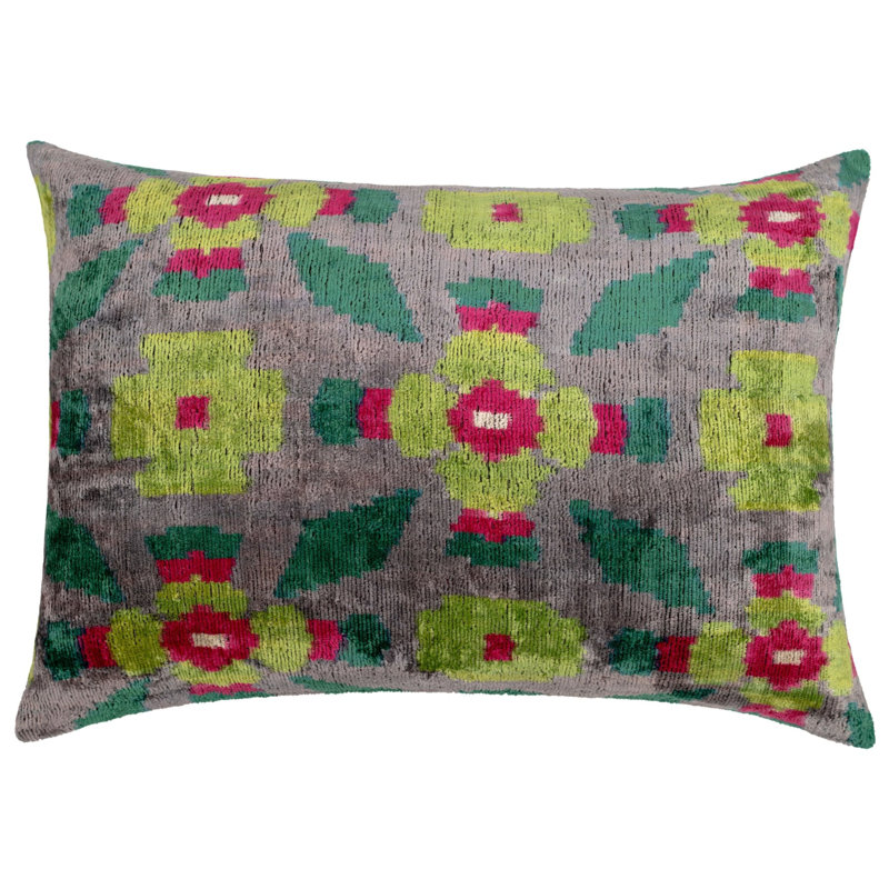 Coussin décoratif en velours