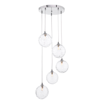 5 - Light Polished Chrome Pendant