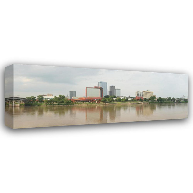 Little Rock Cityscape, Arkansas, H 15 po x l 40 po