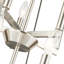 Lustre 15 lumières façon bougie Buckeys