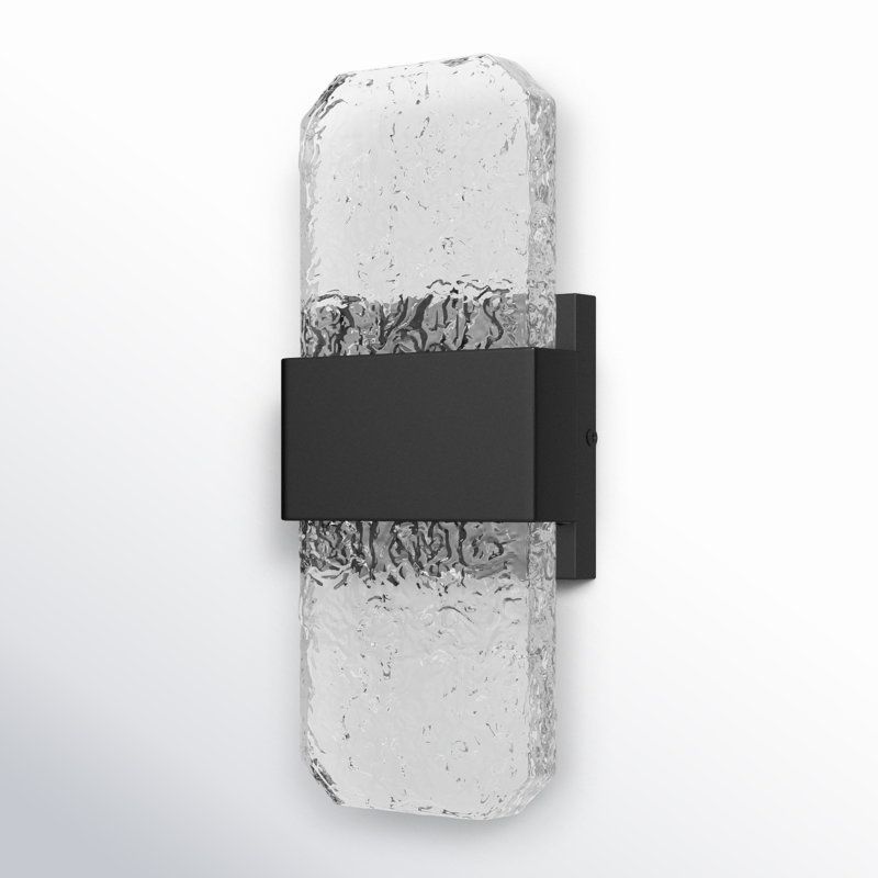 Condesa Aluminum LED Wall Light, 12" H x 5.25" W x 2" D