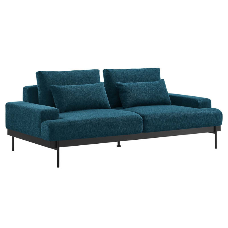 Proximity par Modway, Polyester azur