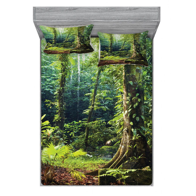 Microfiber Sheet Set, Full Sheet Set with Fitted Sheet