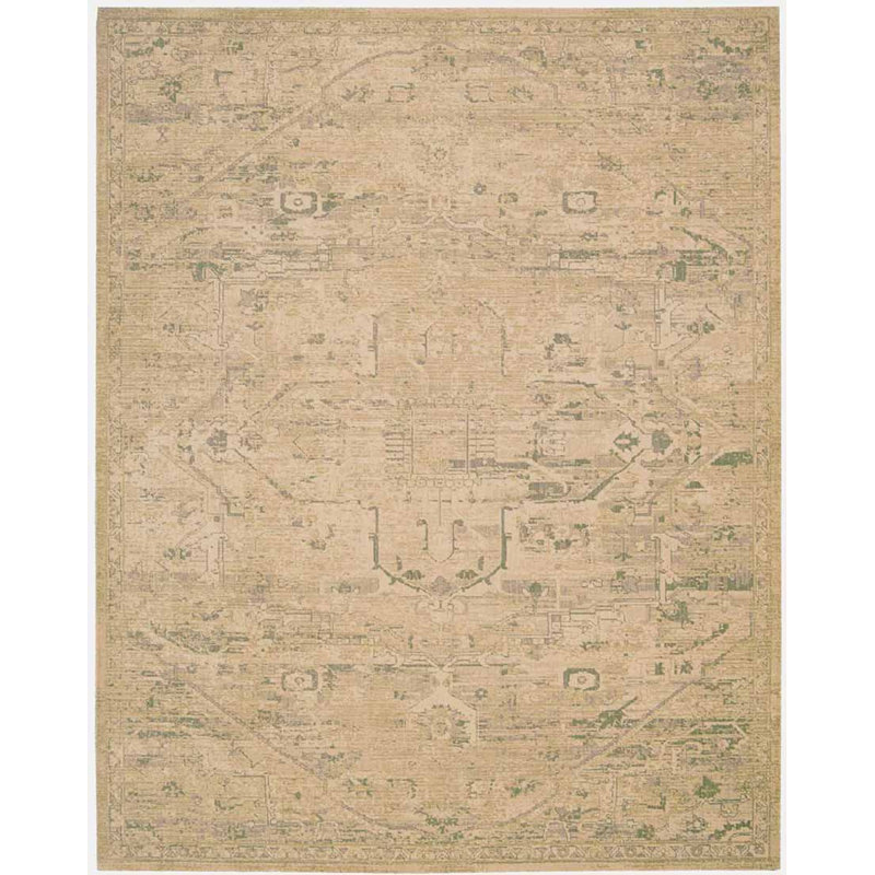 Tapis sable en laine / soie Hummelstown