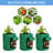 Temika Chemical Fiber Grow Bags with Window-89588859-89588863