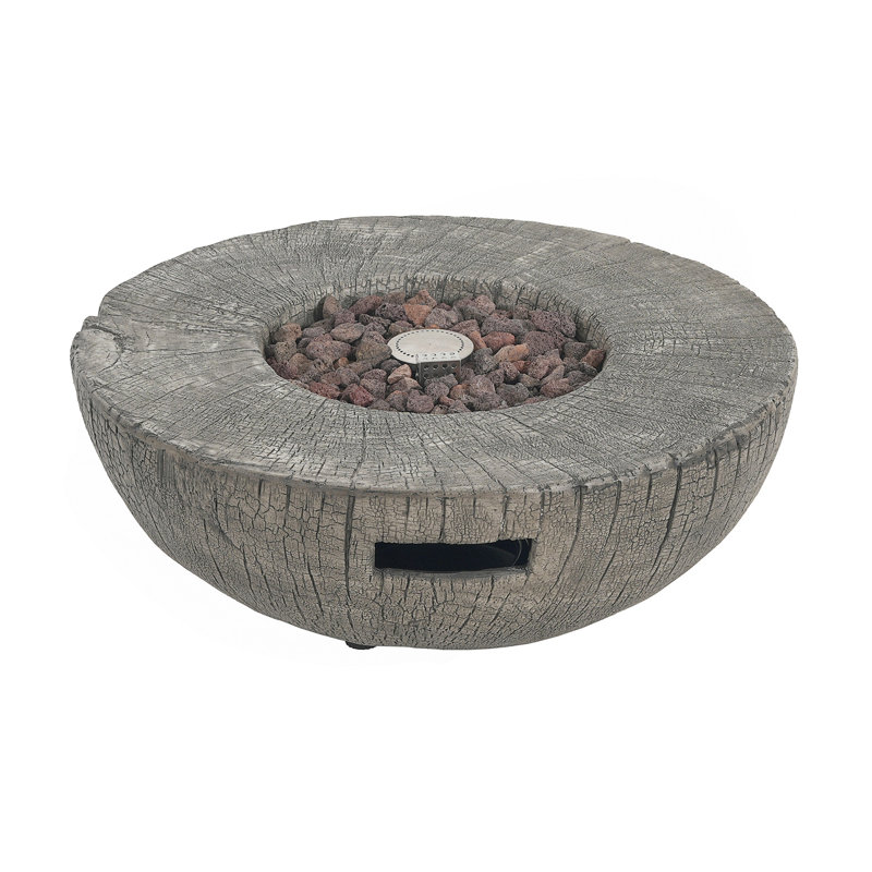Foyer d'extérieur au propane MGO pour patio, 30 000 BTU, gris clair (couvercle de réservoir non fourni)