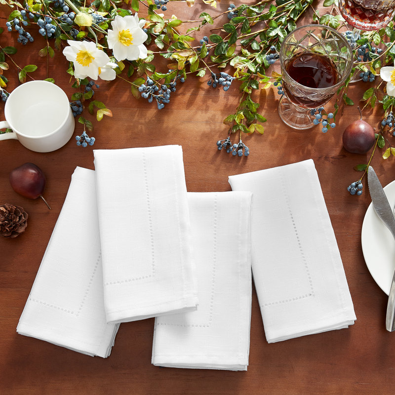 Serviette Kapellen, Blanc