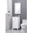 Alessandro 16.38'' Single Bathroom Vanity with Ceramic Top-36892467