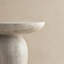 Table d'appoint moderne en fibre de verre