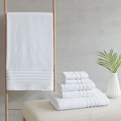 Serviette de bain blanche