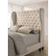 Lit tapissier standard à profil bas Winfree-559634221