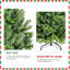 Arbre de Noël - arbre de Noël avec branches articulées, assemblage facile, support stable, décoration de Noël classique-859530329