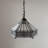 Kleist Tiffany Pendant Lighting White Hexagon Stained Glass LED Bulb Included 12”W*12”D*60”H