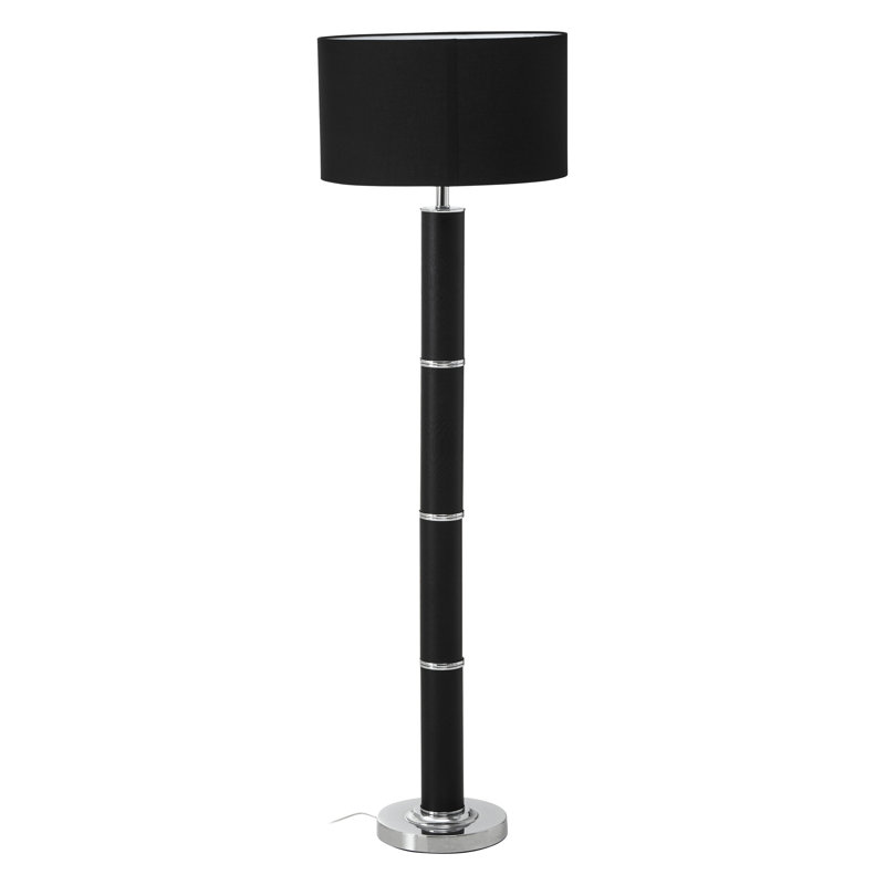 152cm Chrome Column Floor Lamp