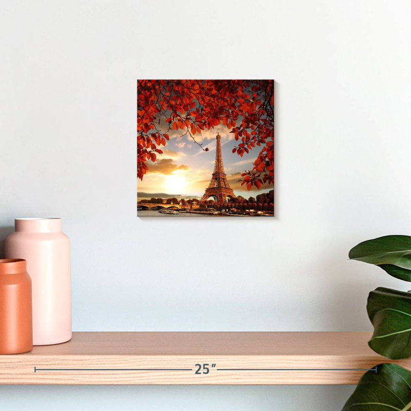 Nicci Paris Tour Eiffel en automne, H 10 po x l 10 po