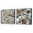 Cadre flottant noir