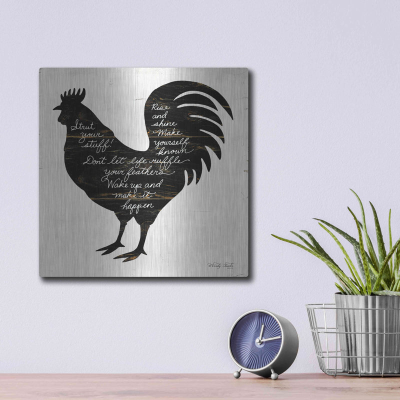" Rooster Strut Your Stuff " by Cindy Jacobs, 12" H x 12" W