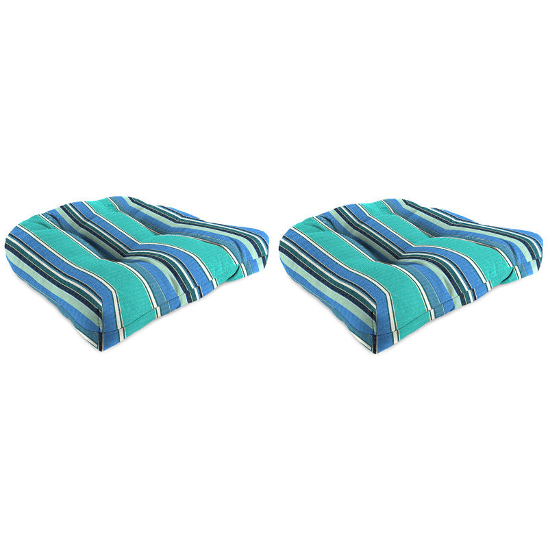 Outdoor Wicker Seat Cushion, Dolce Oasis Polyester