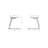 Paperclip70 18" Metal Stool-822261258