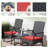 Anila 3 Pieces Patio Furniture Set Rocking Chairs Bistro Sets Outdoor Conversation Sets With Coffee Table-1608326303