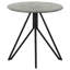 Ensemble de table basse et de table d'appoint Garfield en ciment 2 pièces (seulement avec la table)