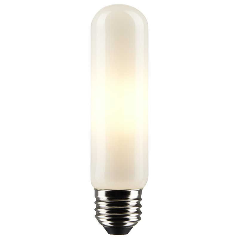 8 Watt (65 Watt Equivalent), T10 LED, Dimmable Light Bulb, Warm White E26/Medium (Standard) Base, 3000K
