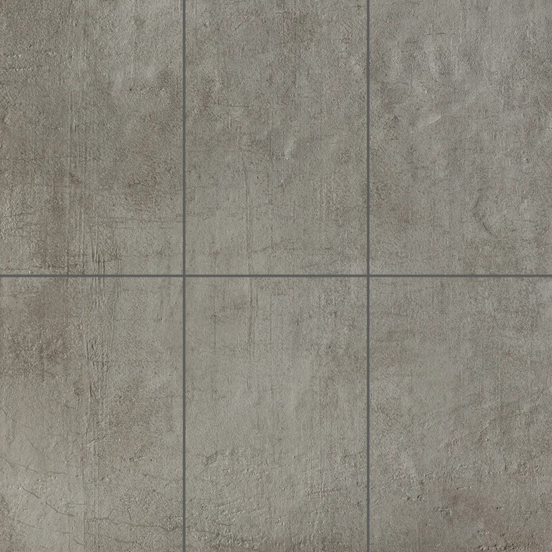Carreau de porcelaine italienne pour plancher et mur 12 po x 24 po Creative, Gris