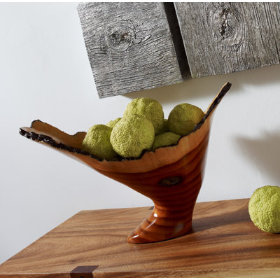 Burled Vase