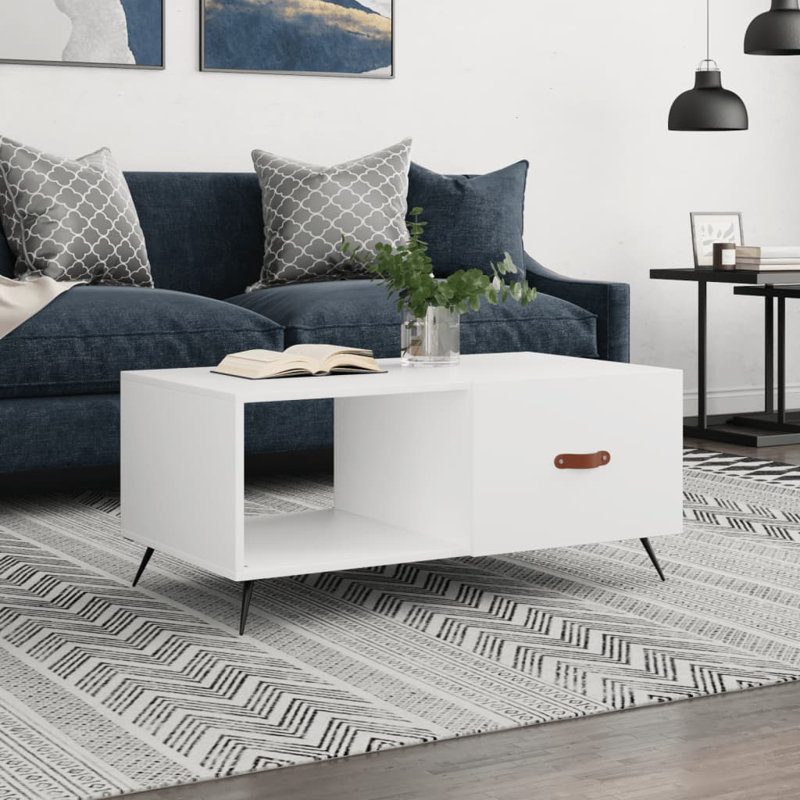 Table basse vidaXL, Blanc